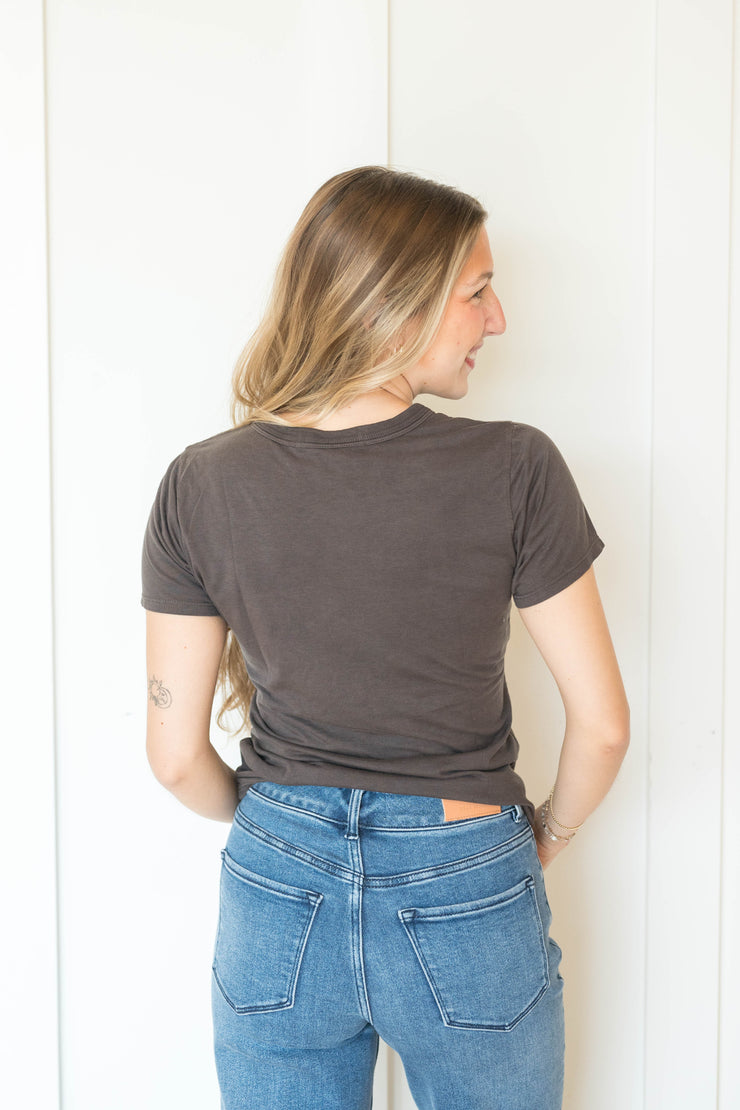 you got it washed baby tee