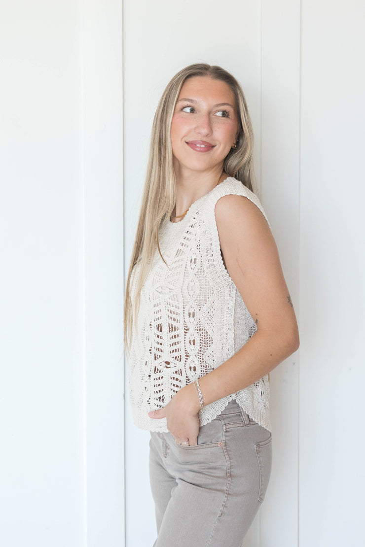 baroque sweater top