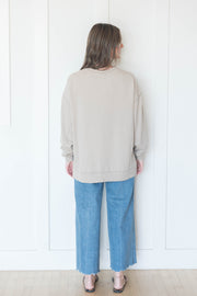modern weekender pullover