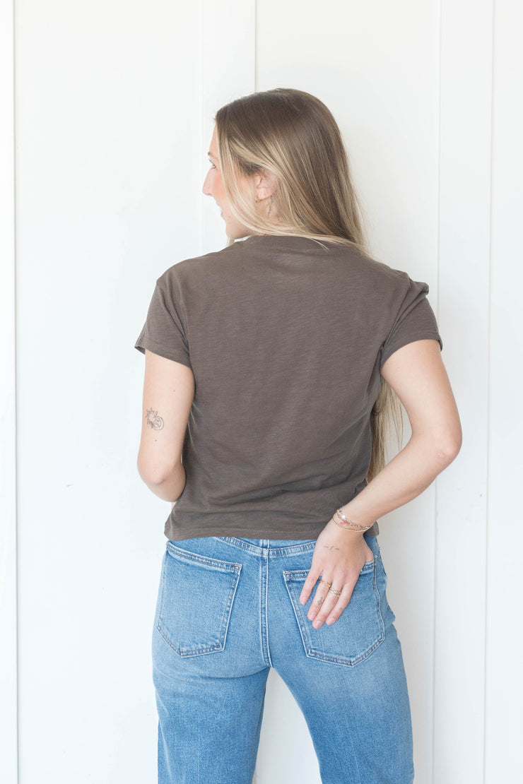 modern slub tee