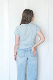 modern slub tee