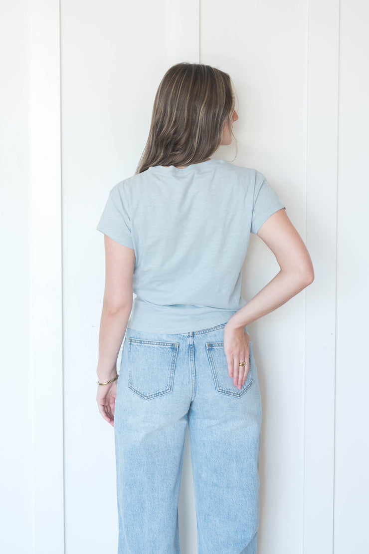 modern slub tee
