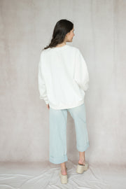 vacay patch pullover