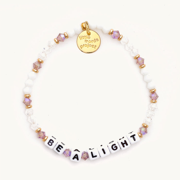 letter bead bracelet | positive vibes