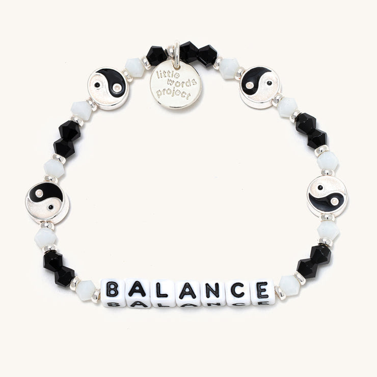 letter bead bracelet | balance