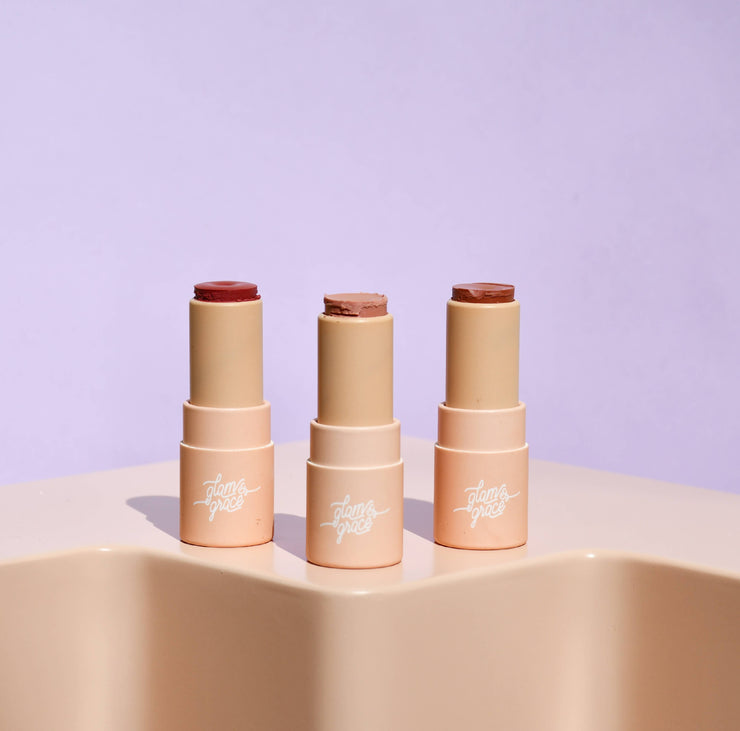 mega color lip balm | muted red