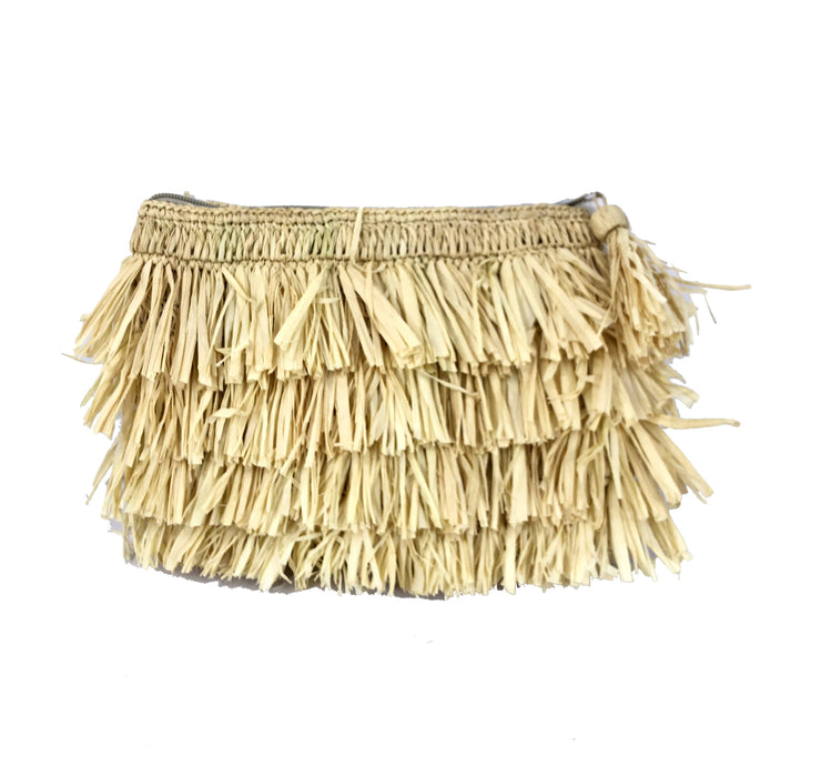 sally fringe clutch