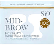 mid brow lift reusable smoothing patches