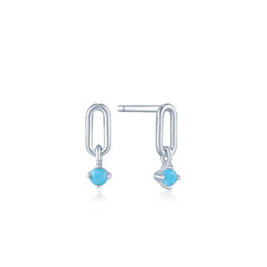 link stud earring