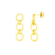 gemma chain earrings
