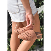 lily handwoven mule