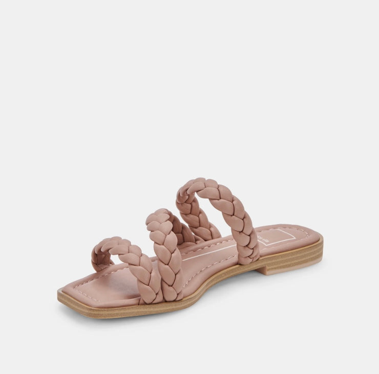 iman braided strap sandal