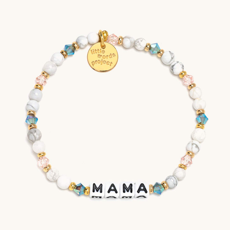 letter bead bracelet | mama