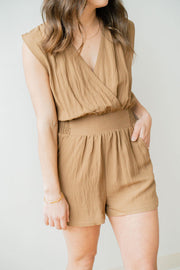 suntanned romper