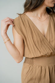 suntanned romper