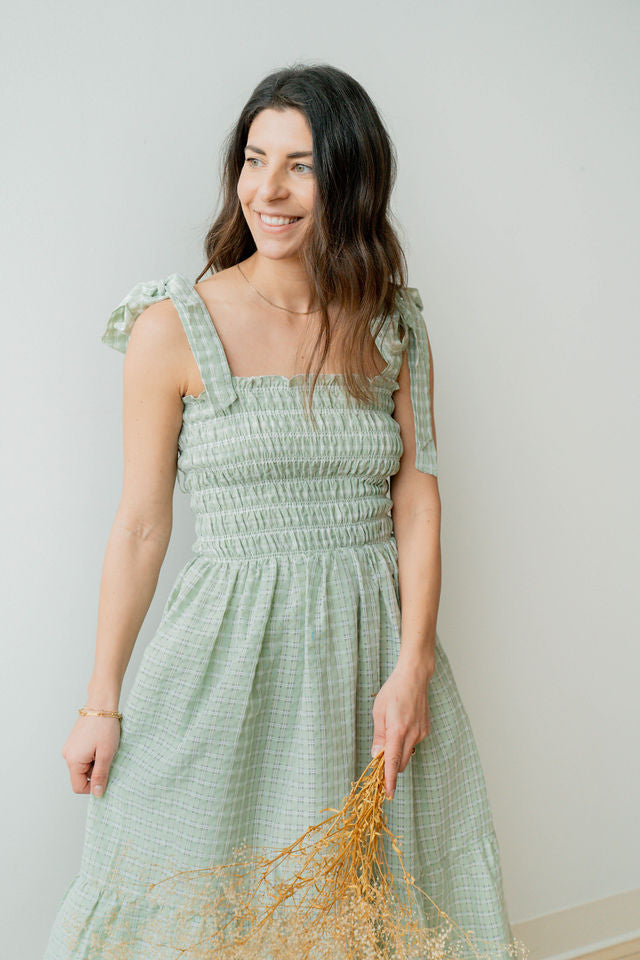 genevieve midi dress
