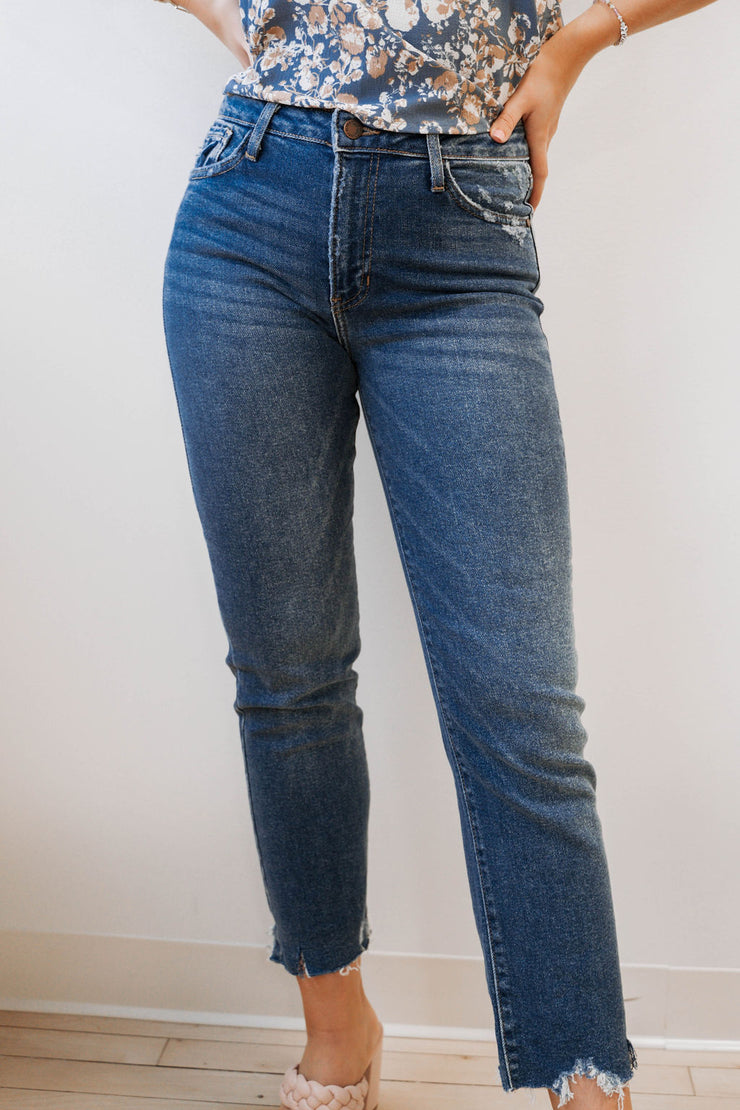 veronica vintage straight leg jean