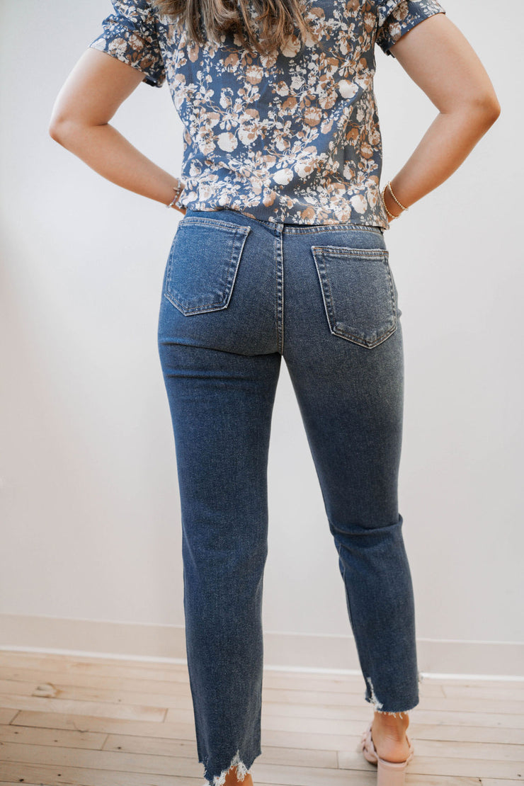 veronica vintage straight leg jean