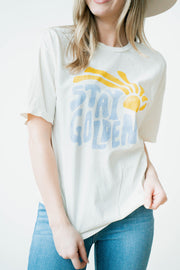 stay golden graphic tee