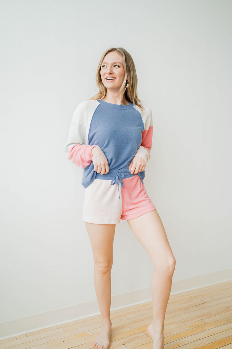 indy colorblock short