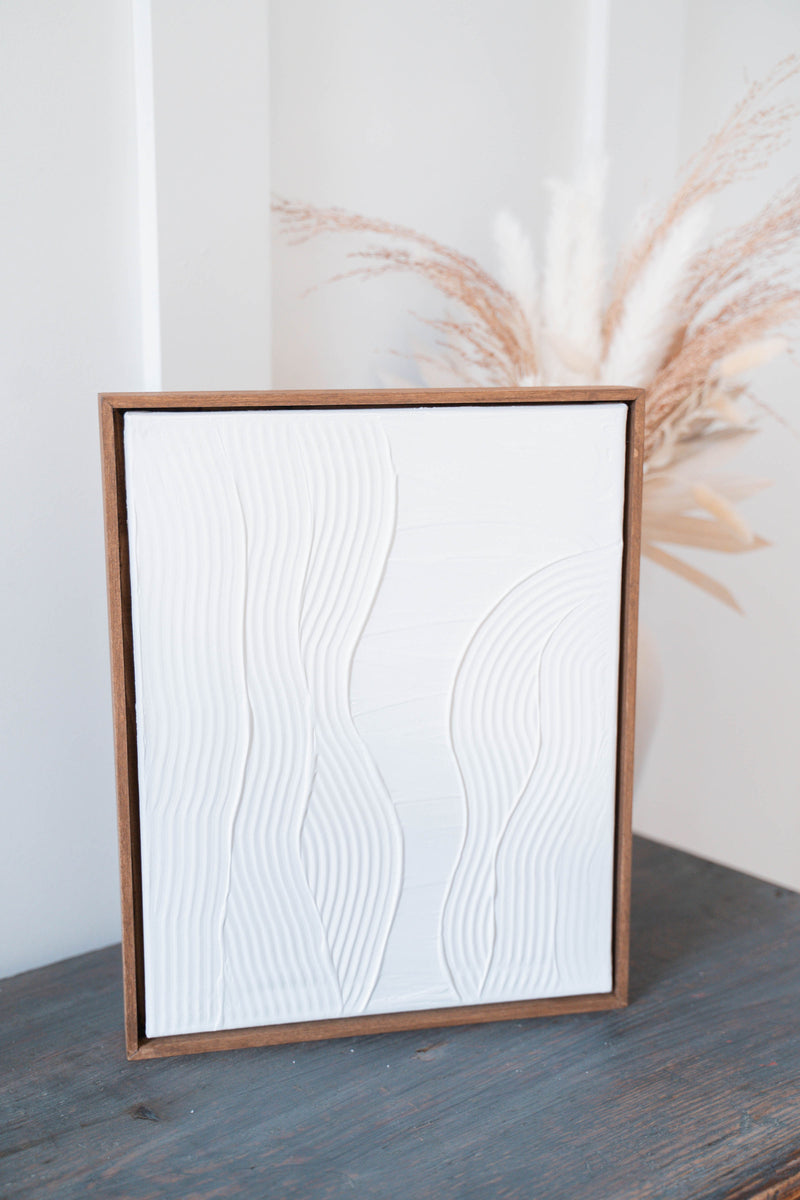 Reeds Textured Art - Wildflower Valley