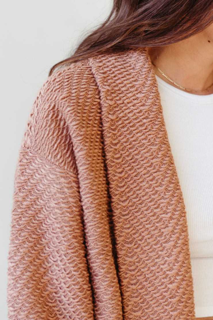 molly boucle cardigan