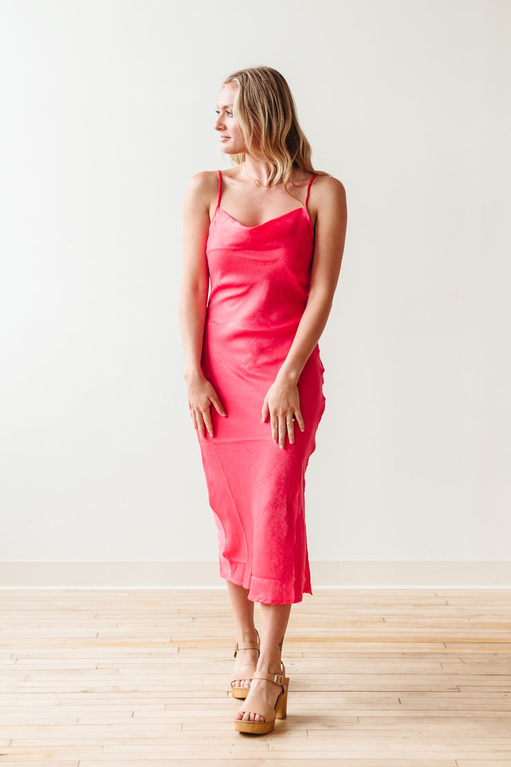 silk electric dress