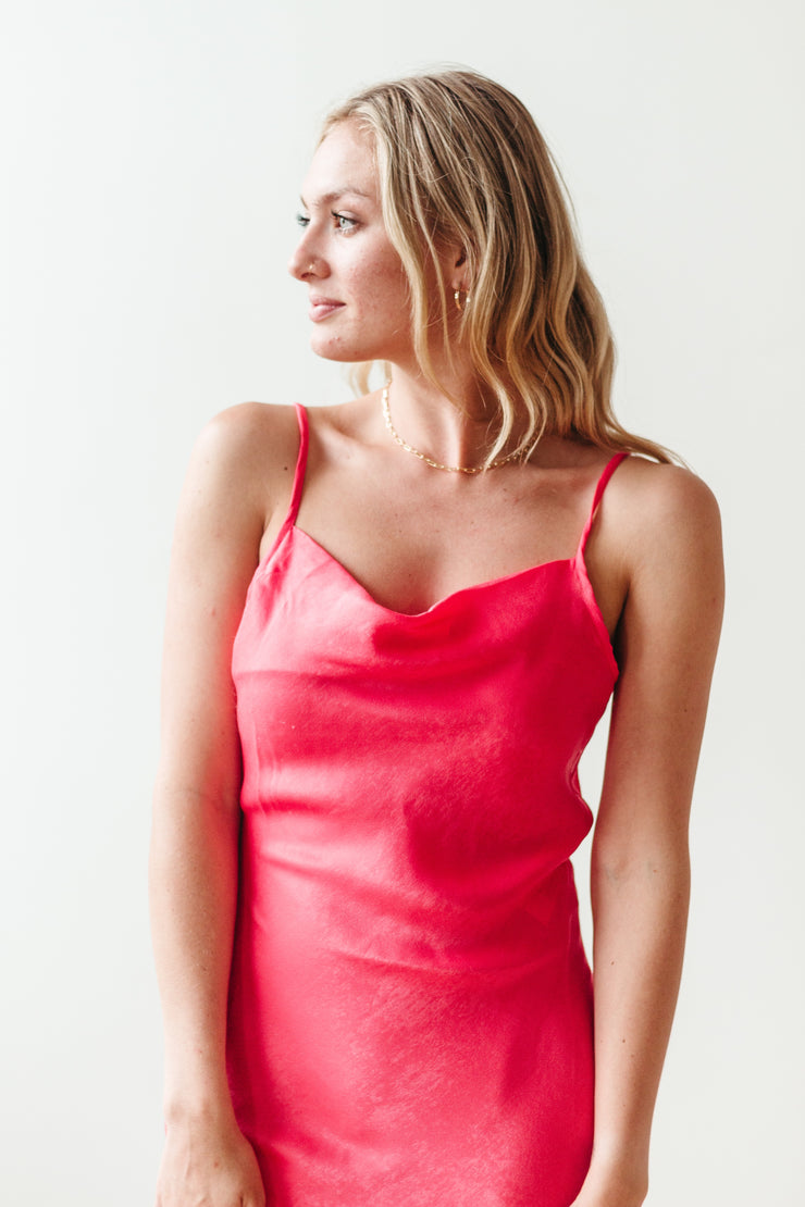 silk electric dress