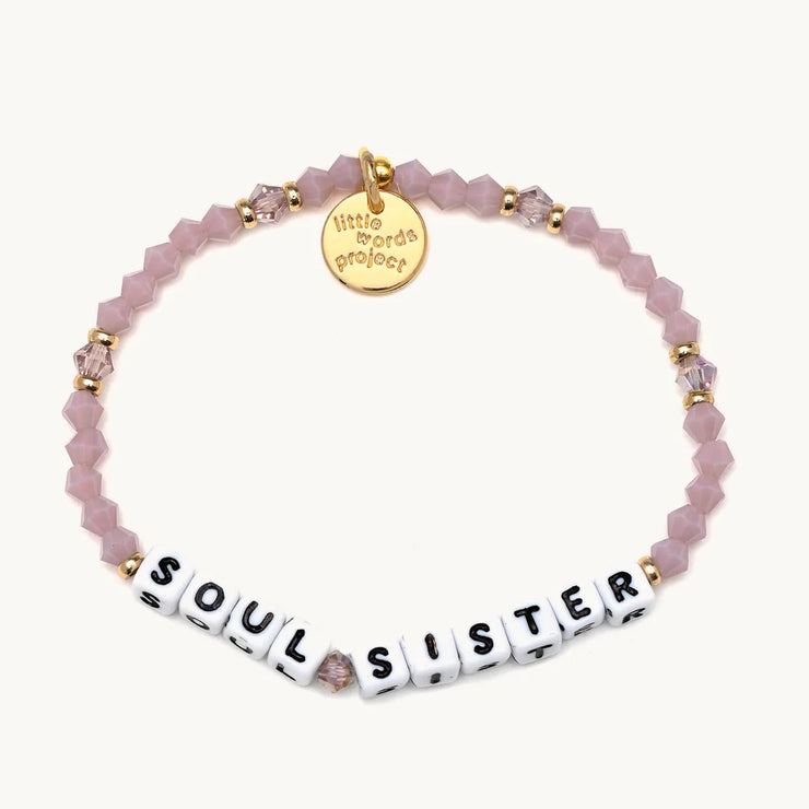 letter bead bracelet | soul sister