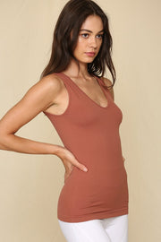 basics collection | seamless UV reversible tank top