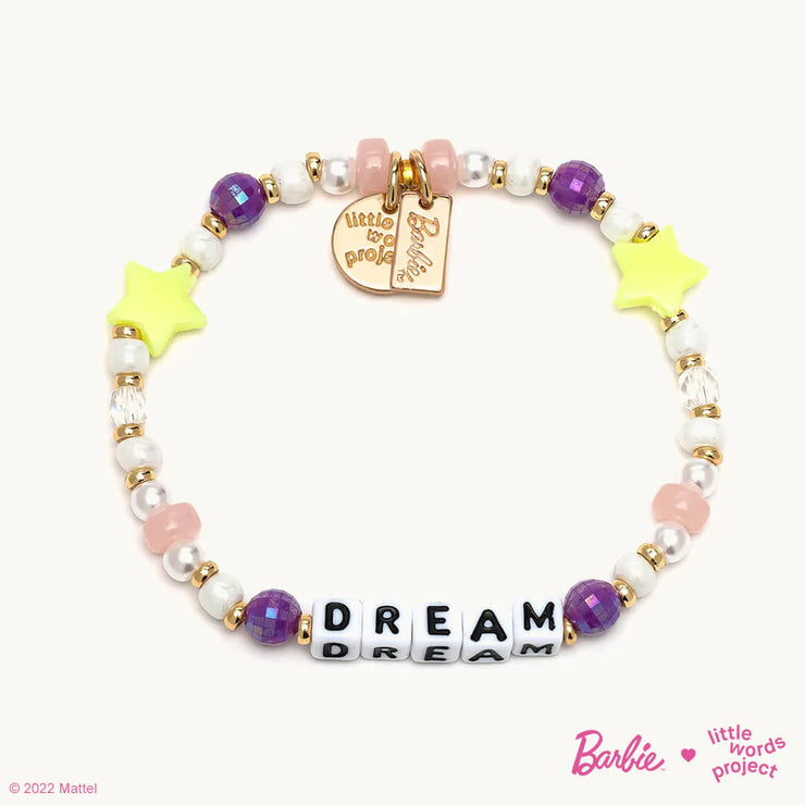 letter bead bracelet | barbie