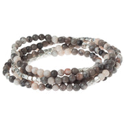 stone wrap bracelet + necklace | stone of plentitude