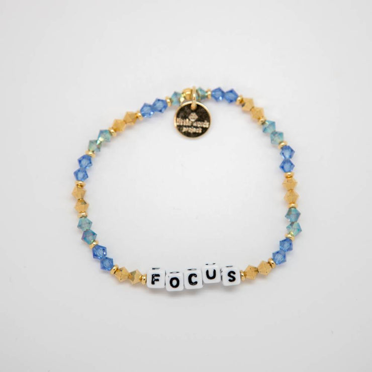 letter bead bracelet | good vibes collection