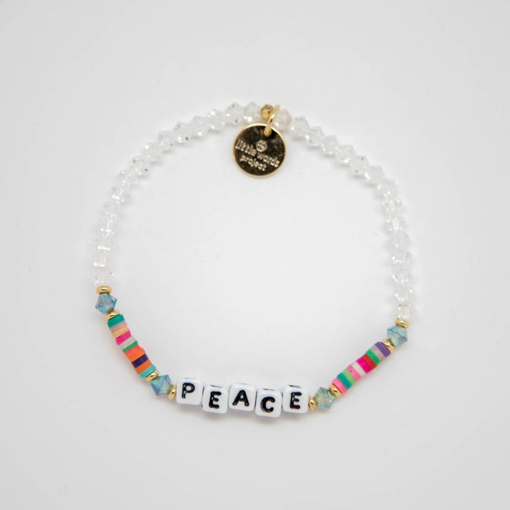 letter bead bracelet | good vibes collection