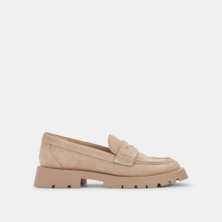 elias suede loafers