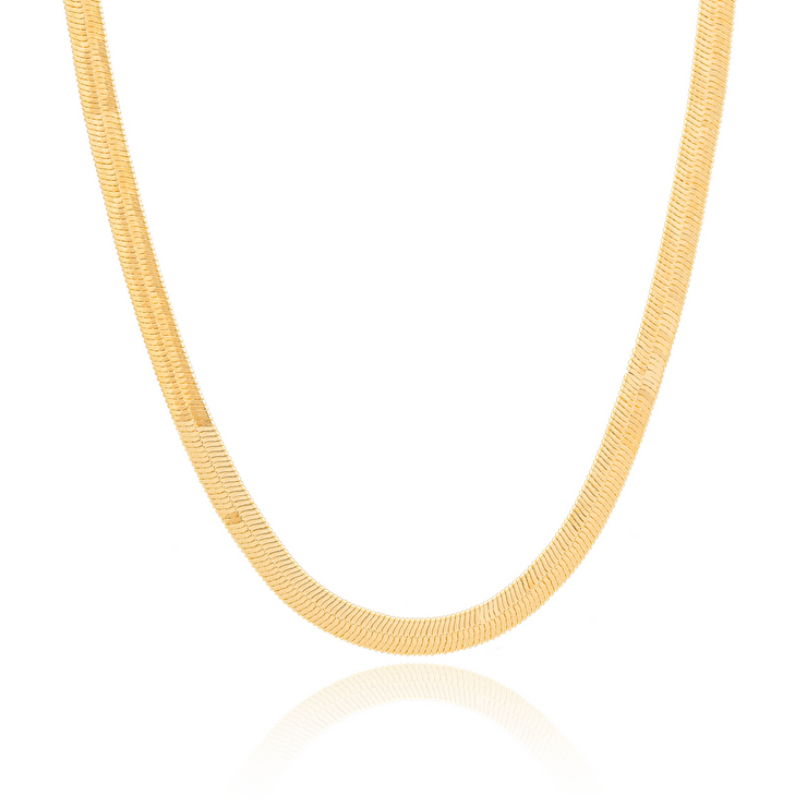 natalia herringbone necklace