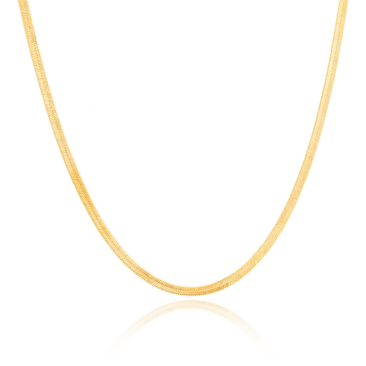 florence herringbone necklace