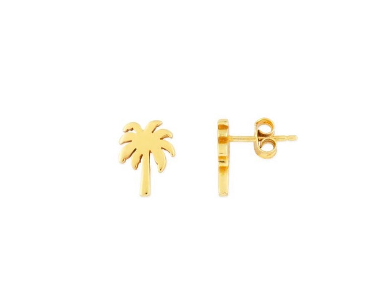 palm tree studs