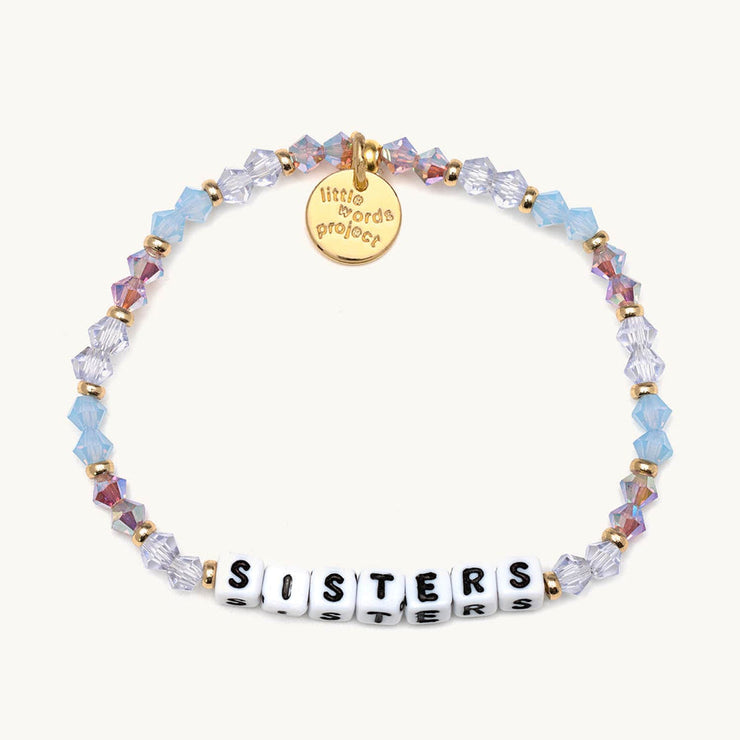 letter bead bracelet | sisters