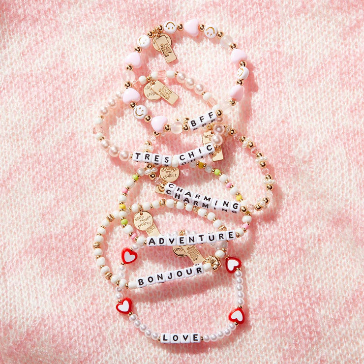 letter bead bracelet | emily in paris