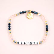 letter bead bracelet | believe