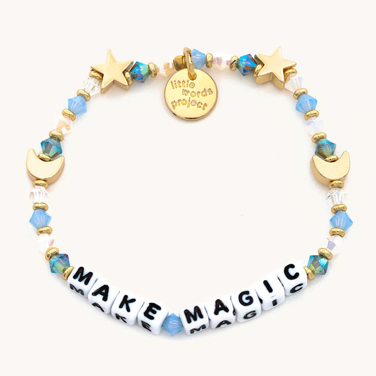 letter bead bracelet | make magic