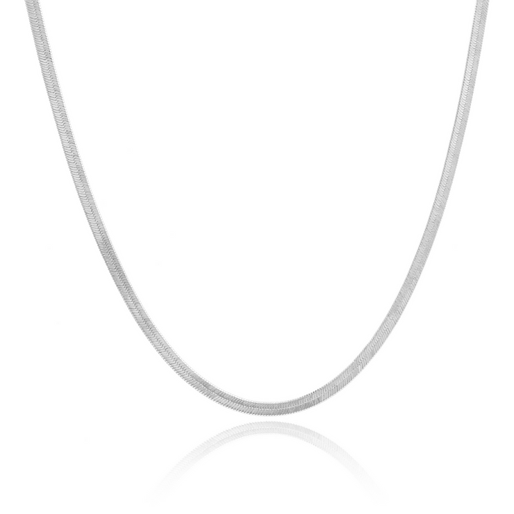 florence herringbone necklace