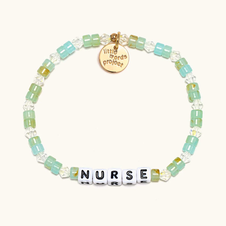letter bead bracelet | leading ladies