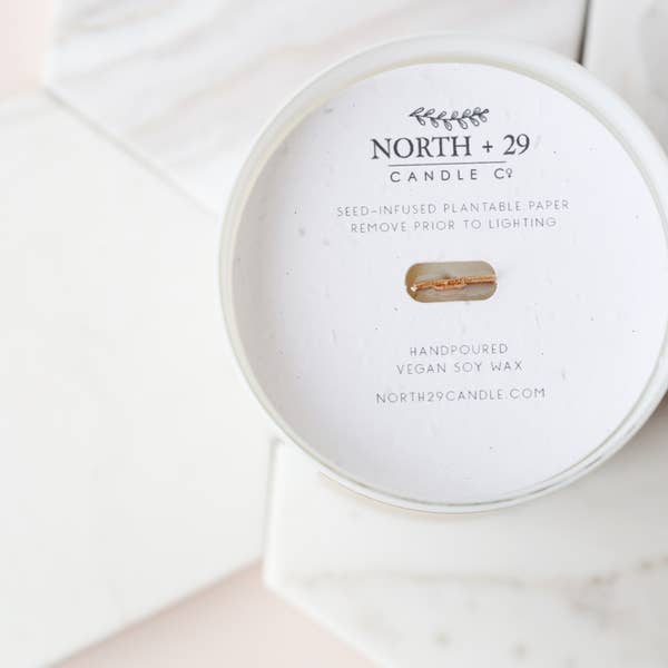handpoured soy candle | morning