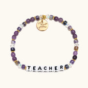 letter bead bracelet | leading ladies